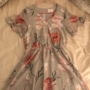 Floral Print Dress